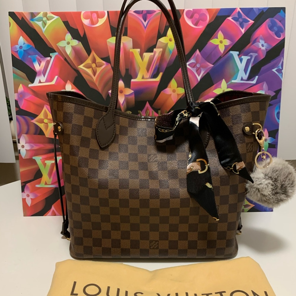 Louis Vuitton Neverfull MM Damier Ebene